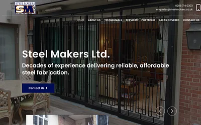 steelmakers.co.uk snapshot