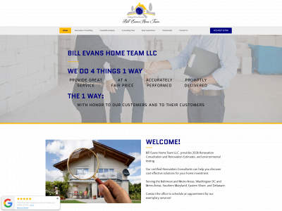 billevanshometeam.com snapshot