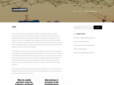 commsbrief.com snapshot