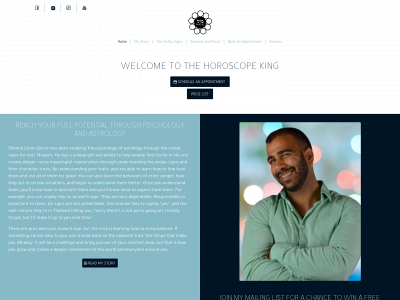 thehoroscopeking.com snapshot