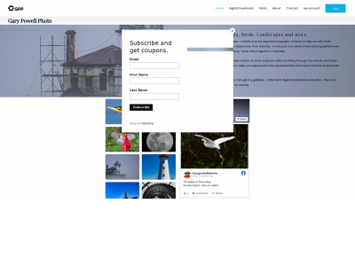 garypowellphoto.com snapshot