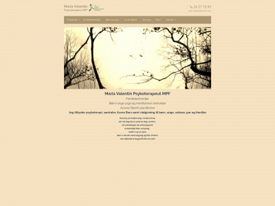 mariavalentin.dk snapshot