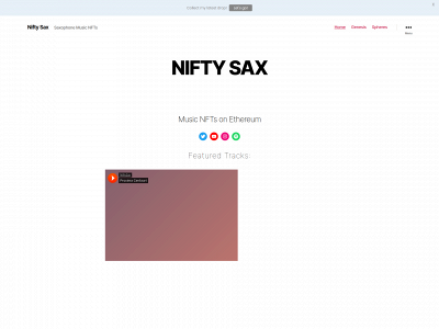 niftysax.com snapshot