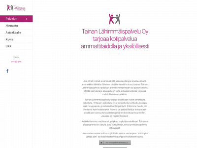 tainanlahimmaispalvelu.fi snapshot