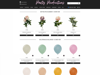 partyproductions.se snapshot