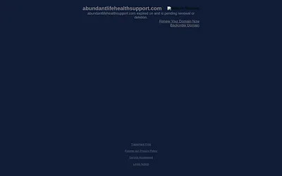 abundantlifehealthsupport.com snapshot
