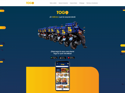 togoappdelivery.com snapshot