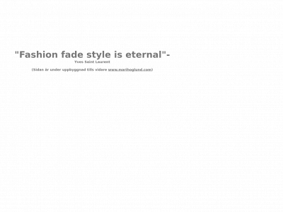 maryme.se snapshot