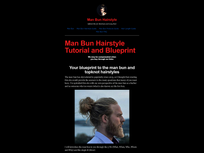manbunhairstyle.net snapshot