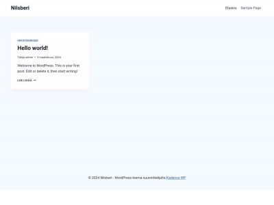 nilsberi.fi snapshot