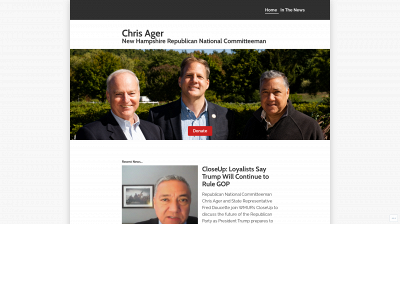 chrisager.com snapshot