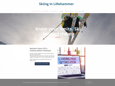skiinginlillehammer.com snapshot