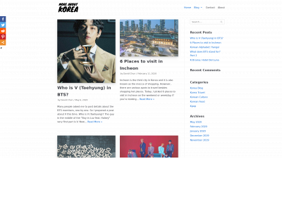 moreaboutkorea.com snapshot