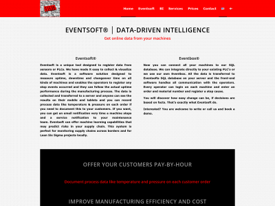 eventsoft.dk snapshot