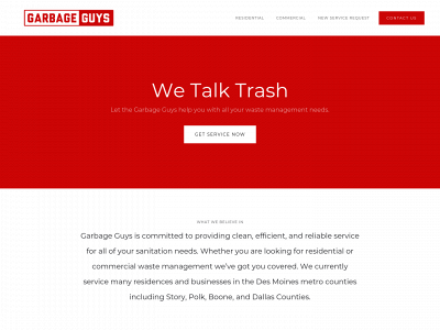 garbageguysia.com snapshot
