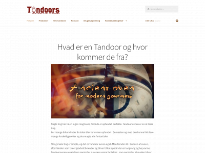 tandoors.dk snapshot