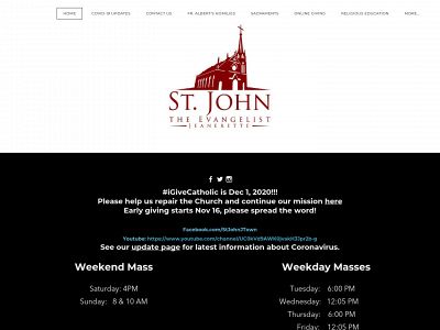 www.stjohnjeanerette.org snapshot