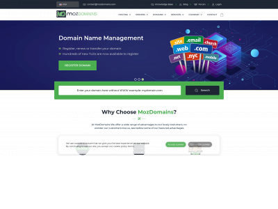 mozdomains.com snapshot