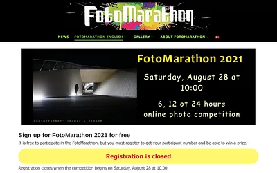 fotomarathon.dk snapshot