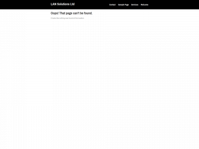 lansolutions.org.uk snapshot