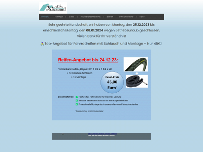 radlbude.de snapshot