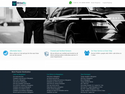 www.drivego.in snapshot