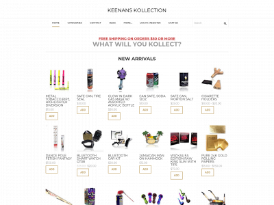 www.keenanskollection.com snapshot