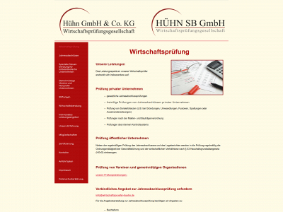 wirtschaftspruefer-huehn.de snapshot