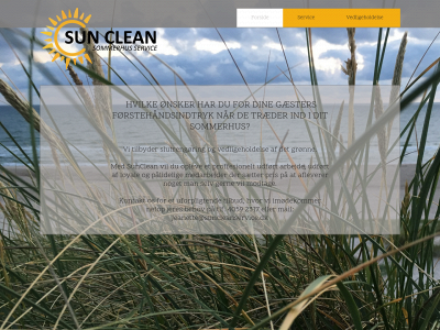 suncleanservice.dk snapshot