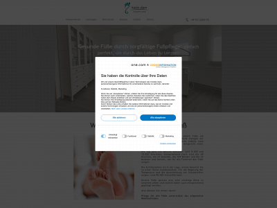fusspflege-dam.de snapshot