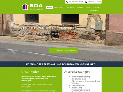 boa-bautenschutz.de snapshot