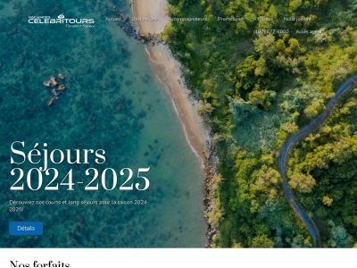 celebritours.com snapshot