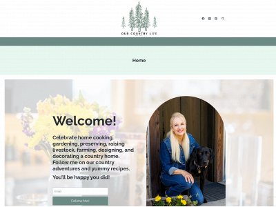 ourcountrylife.com snapshot