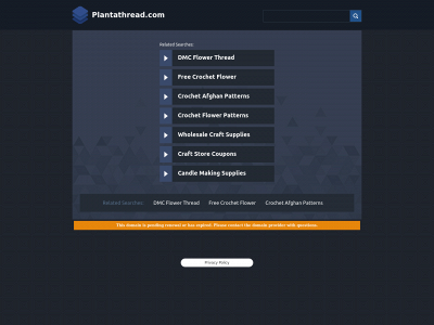 plantathread.com snapshot