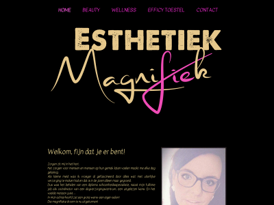 esthetiekmagnifiek.be snapshot