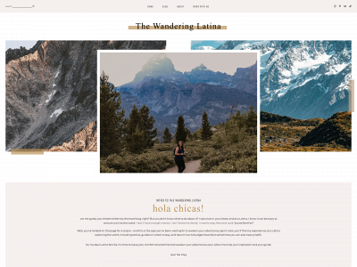 thewanderinglatina.com snapshot
