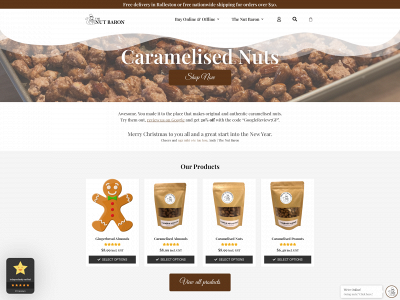 nutbaron.co.nz snapshot