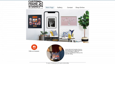 customframestudio.com snapshot