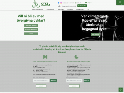 cykelatervinning.com snapshot