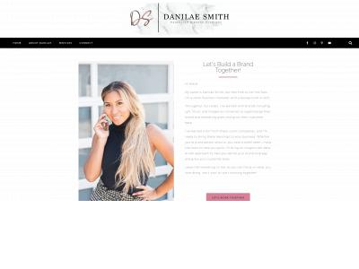 danilaesmith.com snapshot
