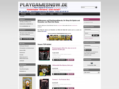 www.playgamesnow.de snapshot