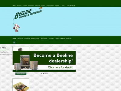 beelinewoodenware.com snapshot