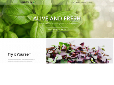 swissleaffarmsltd.com snapshot