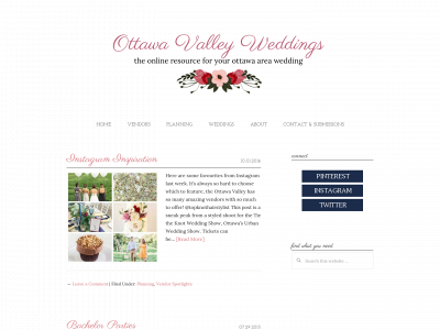 ovweddings.com snapshot