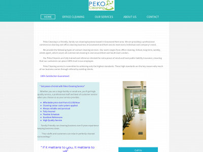 pekocleaning.co.uk snapshot
