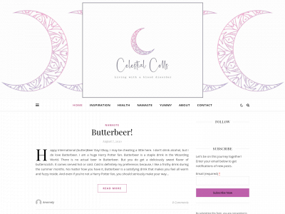 celestialcells.com snapshot