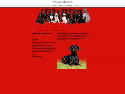 odensesportshundeklub.dk snapshot