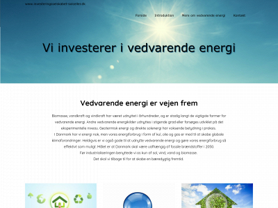investeringsselskabet-solceller.dk snapshot