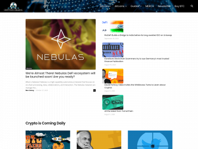 cryptoiscoming.com snapshot