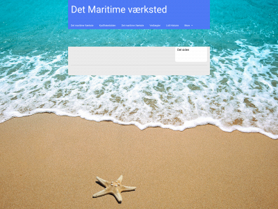 detmaritimevaerksted.dk snapshot